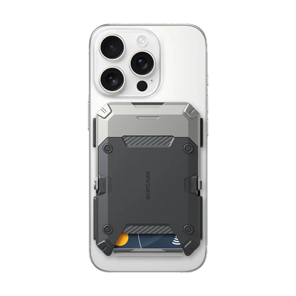 MagFlip Magnetic Wallet with Stand-Dark Green