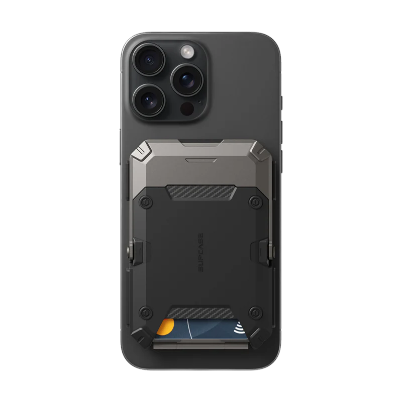 MagFlip Magnetic Wallet with Stand-Dark Green