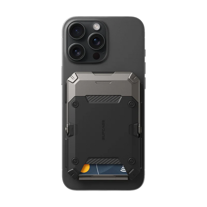 MagFlip Magnetic Wallet with Stand-Dark Green