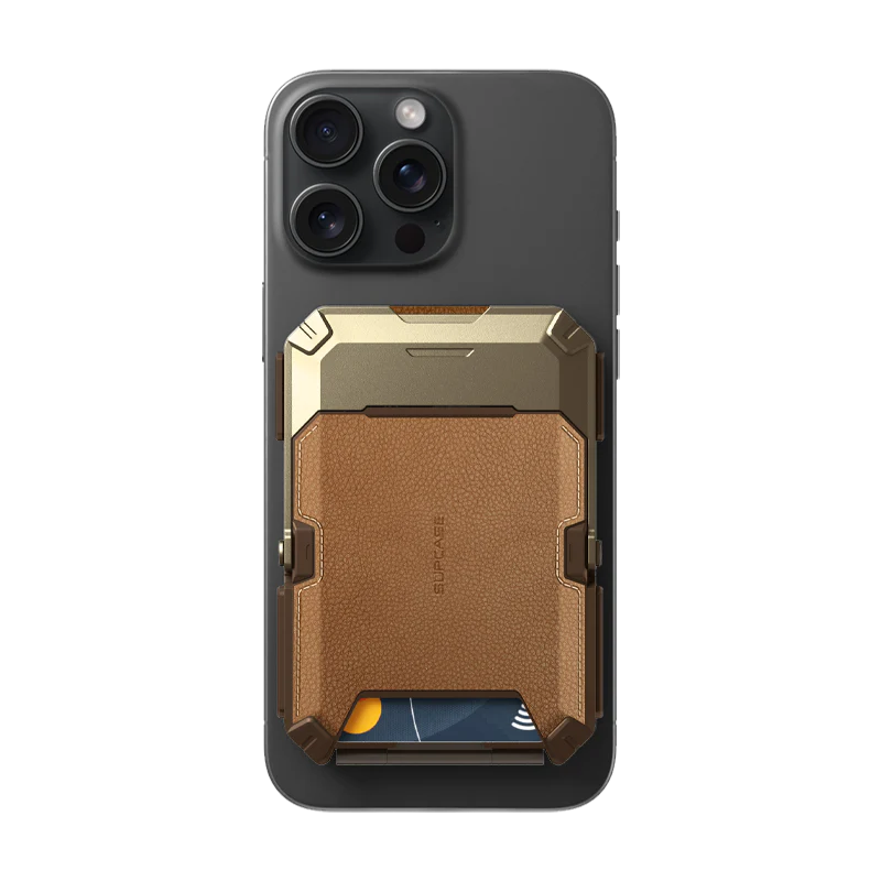 MagFlip Magnetic Wallet with Stand-Dark Green