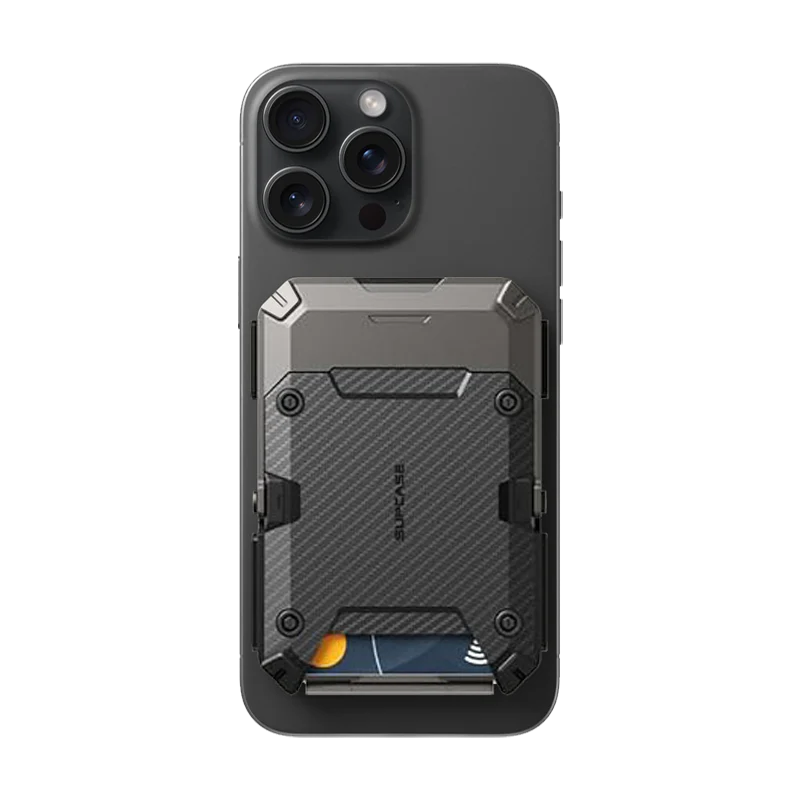 MagFlip Magnetic Wallet with Stand-Dark Green